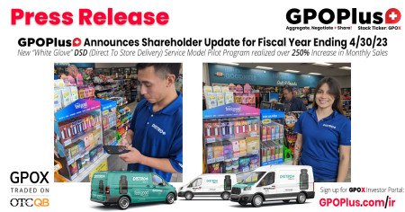 GPO Plus, Inc., Tuesday, June 27, 2023, Press release picture