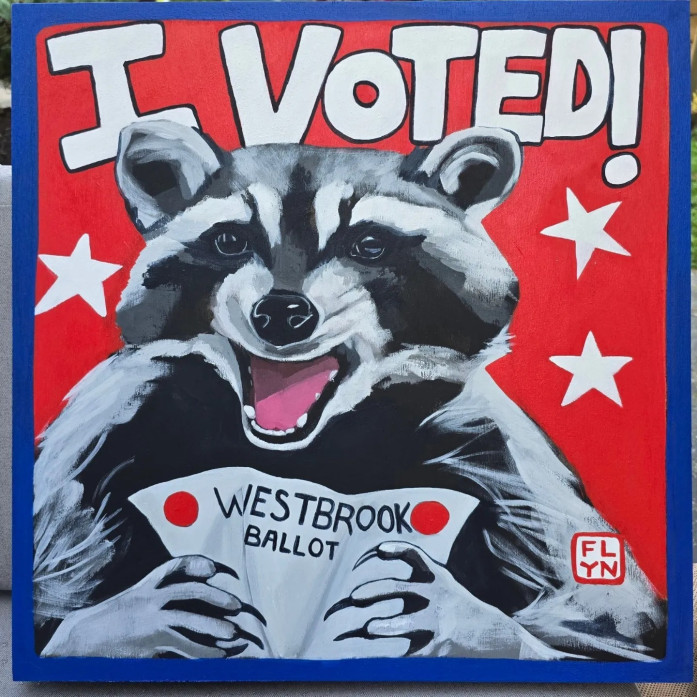 I Voted Westbrook 2024 Sticker