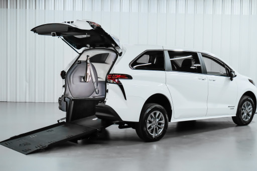 Freedom Motors USA Announces World's First Wheelchair-Accessible 2021 Toyota Sienna Hybrid Conversion