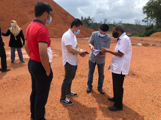 Federal Government Visits Looi Kam Yong's Proposed Mining Project Land in Pengerang, Kota Tinggi, Johor Darul Takzim