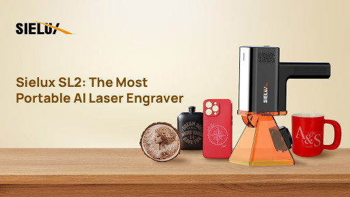 SIELUX Launches AI-Powered Smart Portable Laser Engraver: A Compact AI Tool for Meaningful Projects
