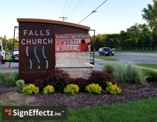Falls Church LED Sign