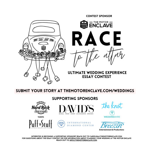 The Motor Enclave Announces Race to the Altar Essay Contest, Gifting a Wedding to One Deserving Couple