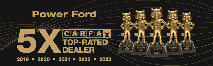 Power Ford 5-year Top Rated Dealer Award