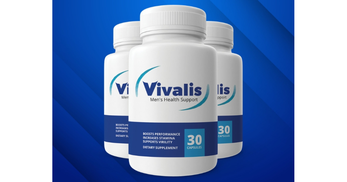 Vivalis Men's Supplement – Maximum Strength Formula (3 Pack) All-Natural Capsules