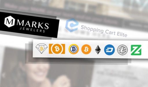 Marks Jewelers Partners With Shopping Cart Elite to Accept Bitcoin Diamond and Other Cryptocurrency Payments
