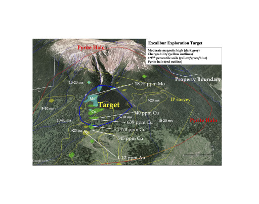 Prospect Ridge Options Highly Prospective Excalibur Copper-Gold Porphyry Project In British Columbia