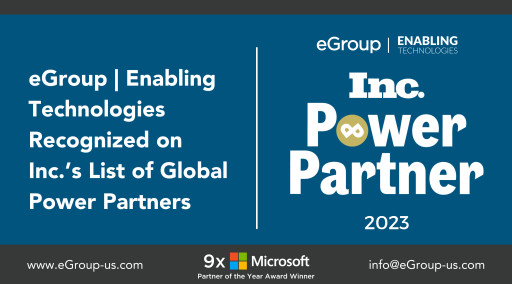 eGroup | Enabling Technologies Recognized on Inc.’s List of Global Power Partners