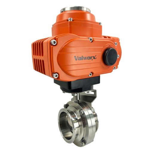 Valworx Expands Sanitary Butterfly Valve Line