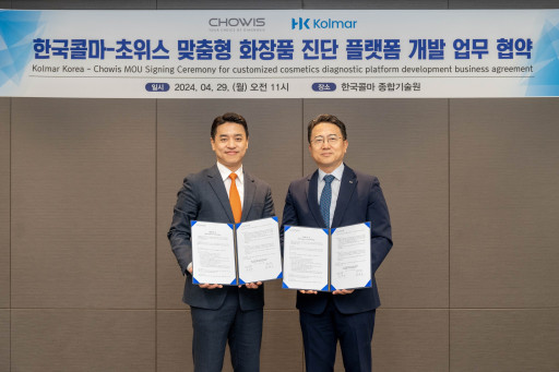 CHOWIS to Develop Customized Cosmetics Diagnostic Platform in Partnership With Kolmar Korea