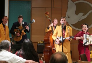 The Jives performed at the Church of Scientology Seattle