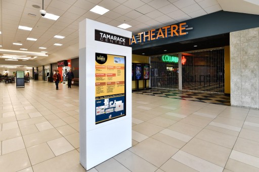 Mvix Digital Signage Improves Customer Experience at Tamarack Centre