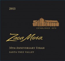 Zaca Mesa 30th Anniversary Syrah