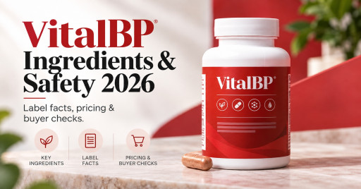 VitalBP Reviews 2026: Could This Formula Fit Your Wellness Routine? Ingredients, Pricing & Buyer Questions