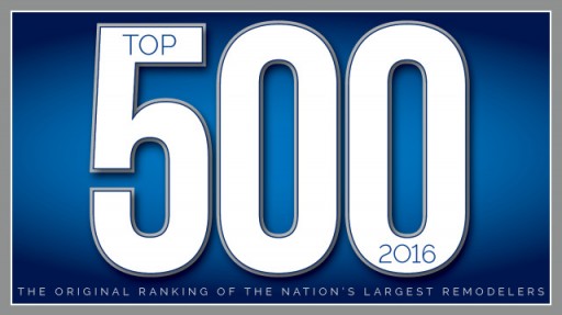 1-800-HANSONS Named #1 Exterior/Replacement Contractor in Michigan Based on the Qualified Remodeler's Top 500 Remodelers List for 2016