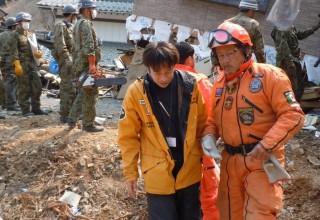 Volunteer Ministers responded to the 2011 Japan earthquake and tsunami.