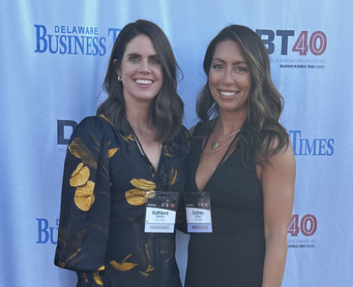 Veery Capital Partners Kathleen Simolike and Cortney Milner Honored at the DBT40 Awards