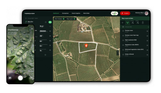 Terraview®, the World's Most Powerful OS for the Wine Industry  Accelerates Global Expansion and Unveils Breakthrough Features for Tackling Climate Change