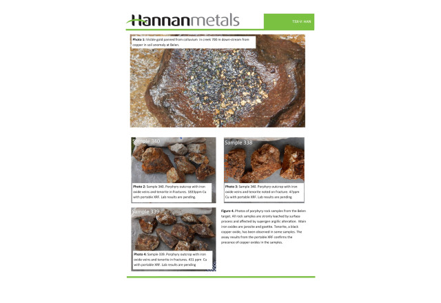 Hannan Metals Ltd., Wednesday, February 9, 2022, Press release picture