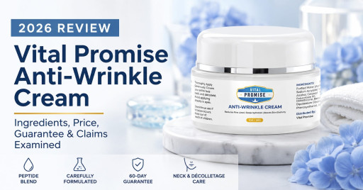 Vital Promise Anti-Wrinkle Cream Review 2026: Ingredients, Price, Guarantee, and Claims Examined