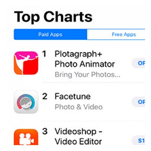New Plōtagraph+ App Takes Number 1 Spot