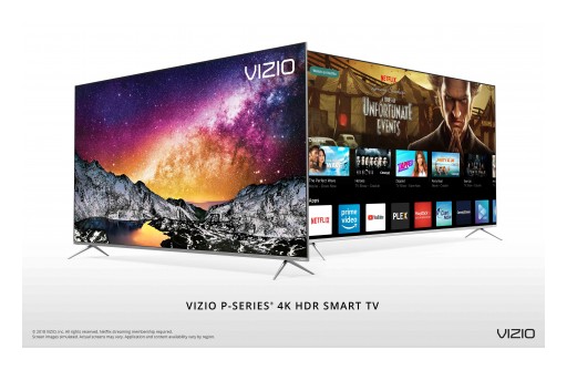 VIZIO Announces Availability of Its All-New 2018 P-Series® 4K HDR Smart TVs at Costco Canada