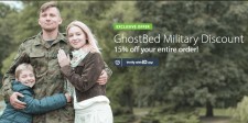 GhostBed  - 15% Military Discount 