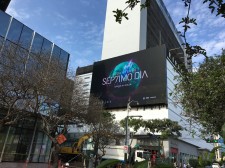 The Biggest Oudoor Advertising LED Screen In south America From YUCHIP