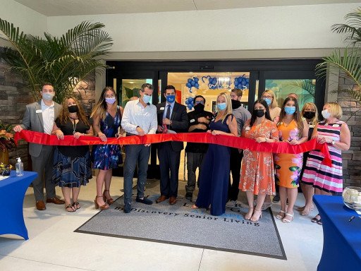 Ceremonial Ribbon-Cutting Event Commemorates Opening of Discovery Village at Naples' New, Active Independent Living Community