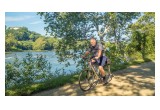 Riding along the Potomac River