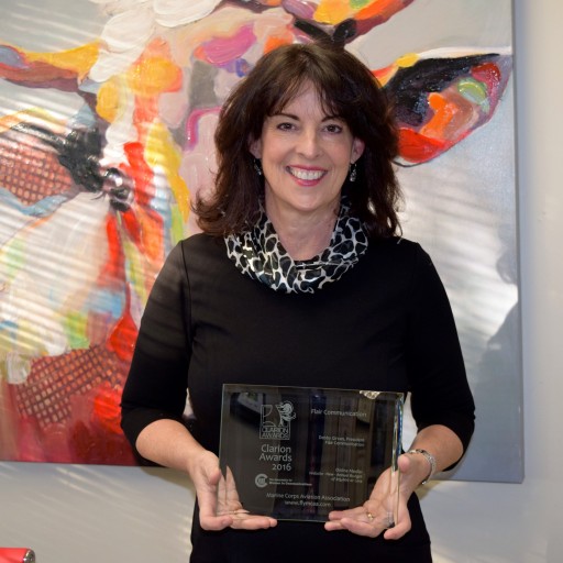 Flair Communication President, Debby Girvan Wins National Award for Web Design Excellence