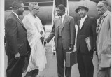 Dr. Martin Luther King Welcomes Tom Mboya to Atlanta May of 1959