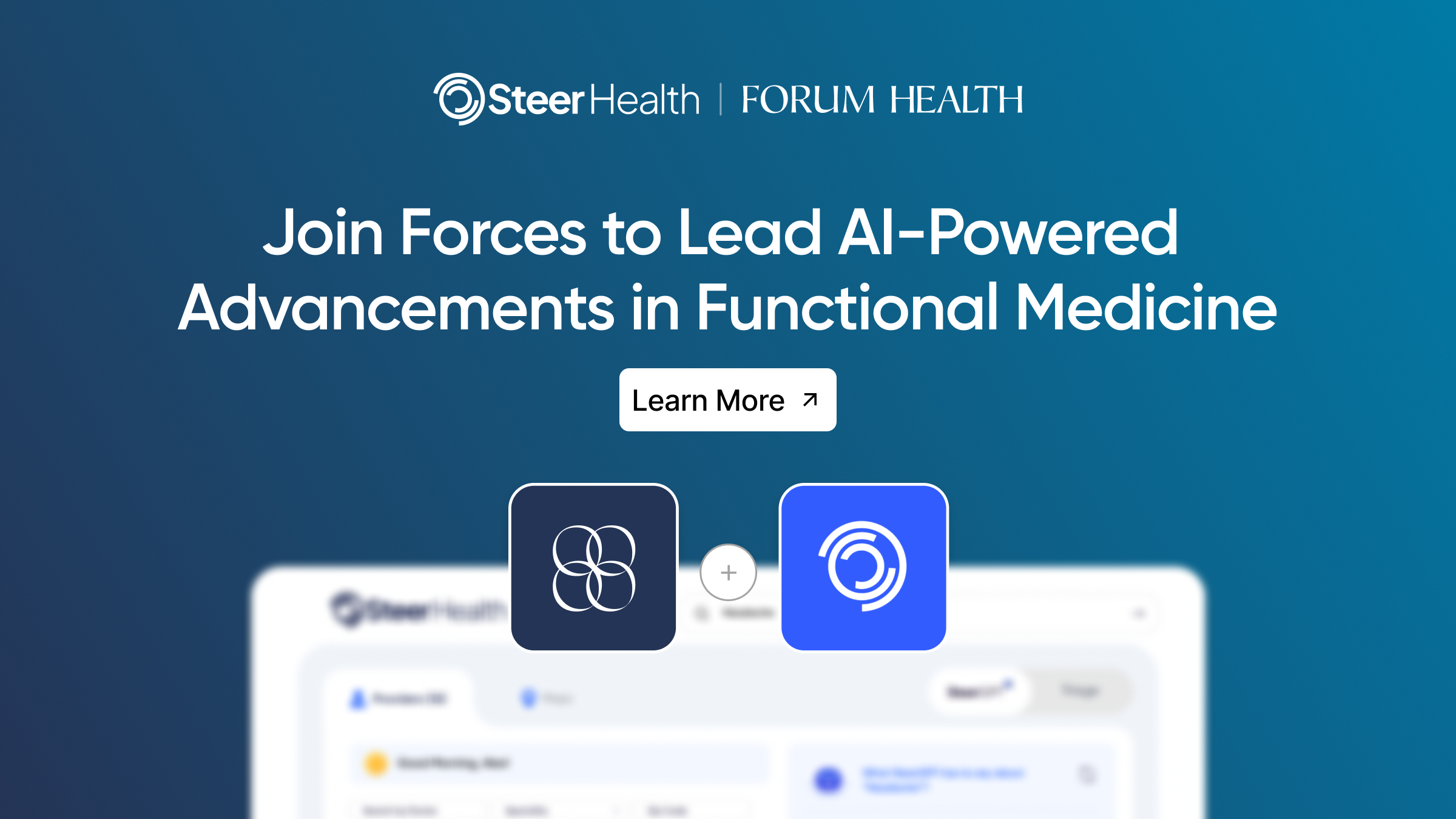 Partnership Forum Health and Steer Health