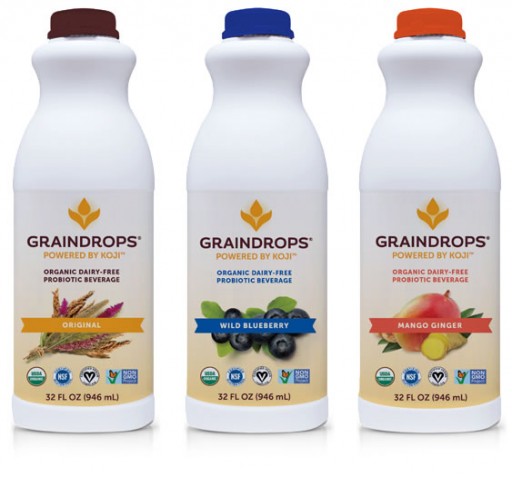 Availability of Graindrops the Only Non-dairy, Koji Processed Probiotic Beverage Is Expanding!