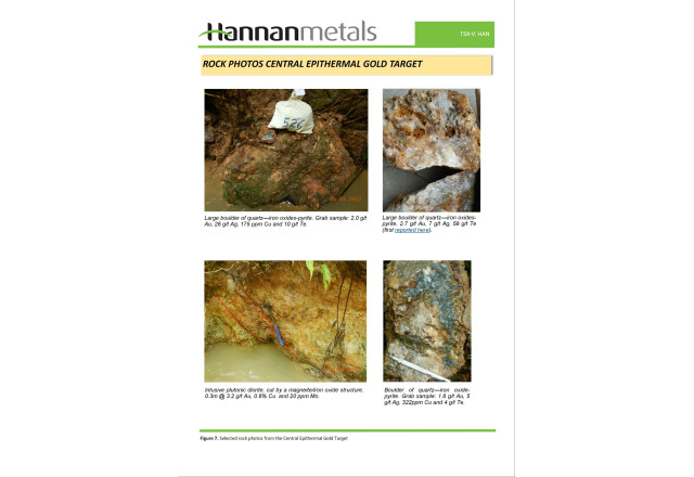 Hannan Metals Ltd., Thursday, May 12, 2022, Press release picture