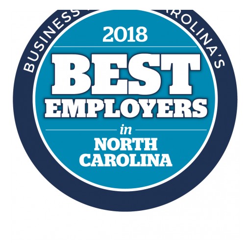 The Brooks Group Named One of '2018 Best Employers in North Carolina'