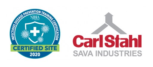 Carl Stahl Sava Industries Certified by NJBIA as a New Jersey Healthy Business
