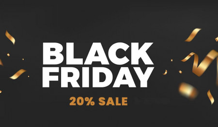 Black Friday 20% sale