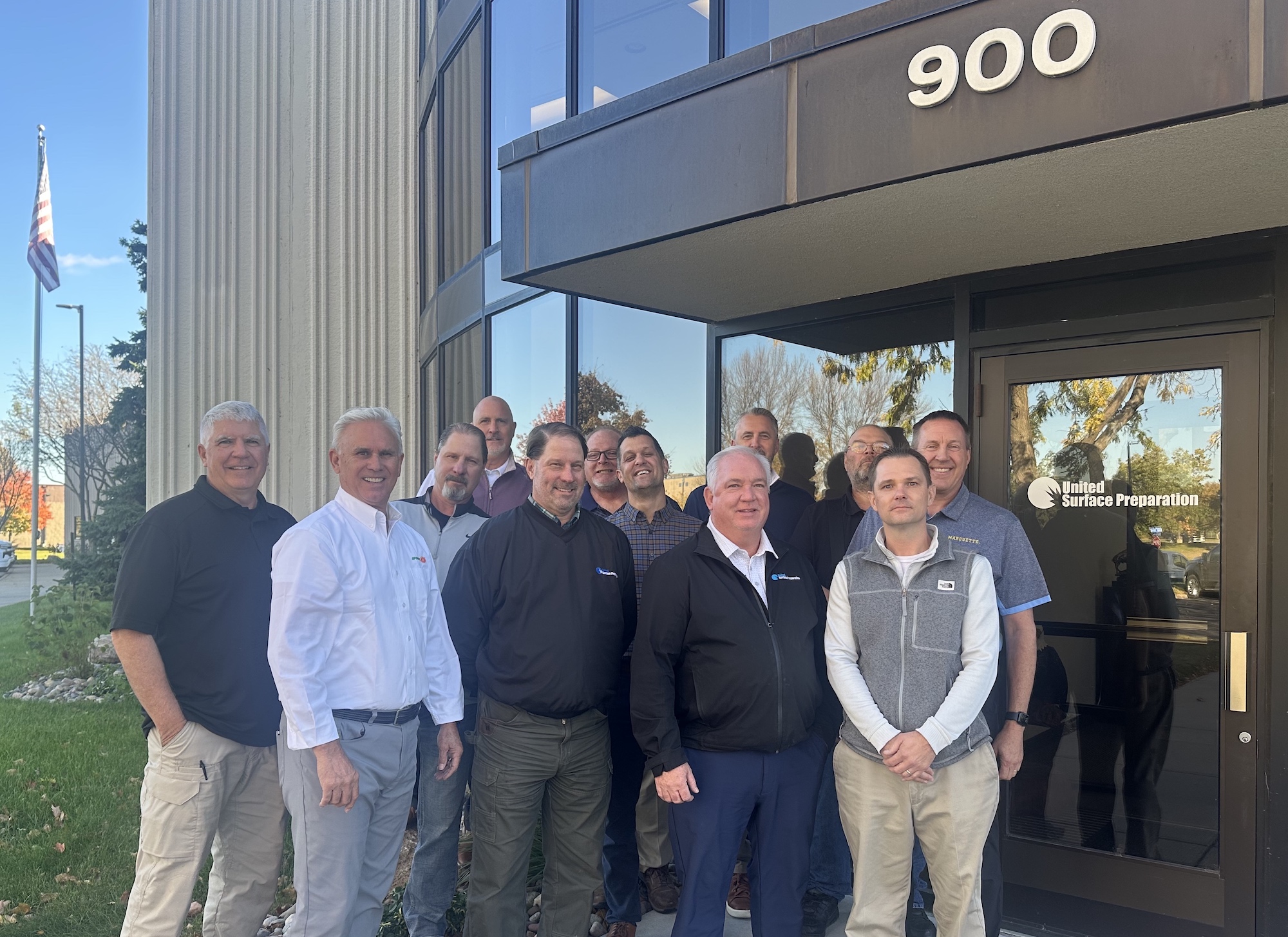 Sponge-Jet Visit to United Surface Prep 