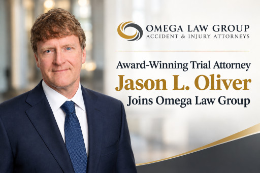 Award-Winning Trial Attorney Jason L. Oliver Joins Omega Law Group
