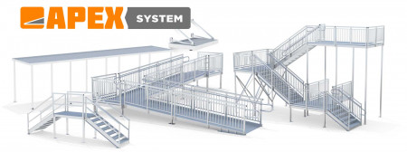 APEX System wheelchair ramps and stairs