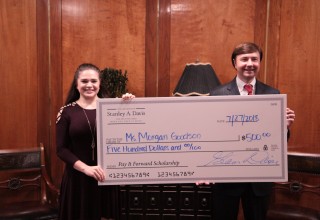 Morgan Goodson Receives the Pay It Forward Scholarship