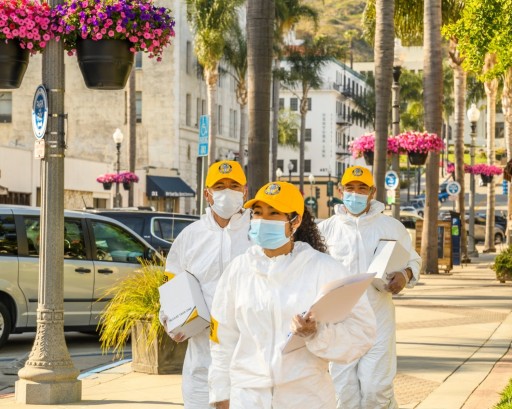 Ventura Scientologists Step Out With Education on Disease Prevention to Control New Cases of COVID 19