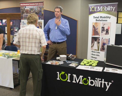 CAPS-Certified Mobility Dealer Talks Shop at Michigan Senior Expo