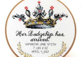 Her Ladyship Cross Stitch Pattern