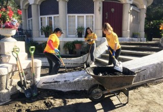 Scientology Volunteer Ministers helped La Tuna Canyon residents recover from the January 2018 mudslides.