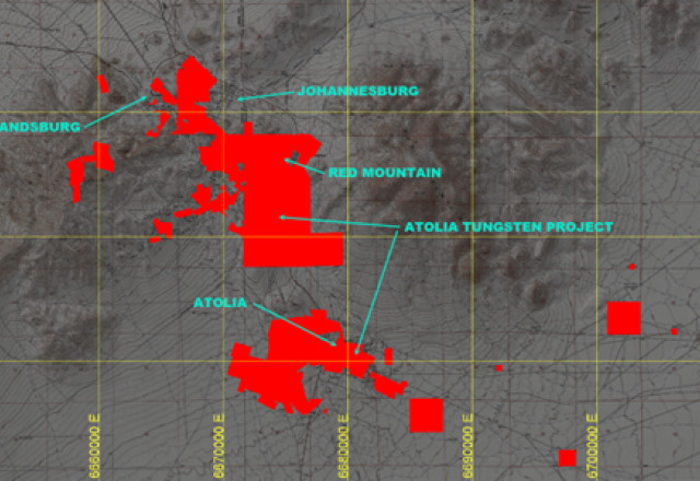 Figure 1: B&N Property Holdings in the Rand Mining District - BOYD 2025