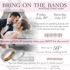Save Up to 50% Off on Wedding Bands at Huntington Fine Jewelers' Bring on the Bands Event