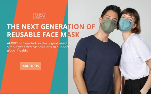 MindBeauty's AM99 is the Next Generation of Reusable Face Masks, Neutralizing COVID-19 Upon Contact