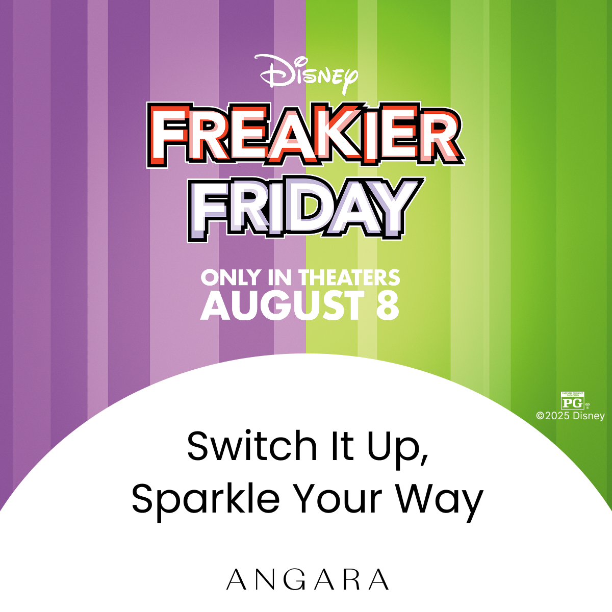 Angara Unveils Sparkling First-Ever Studio Collaboration with Disney's Freakier Friday